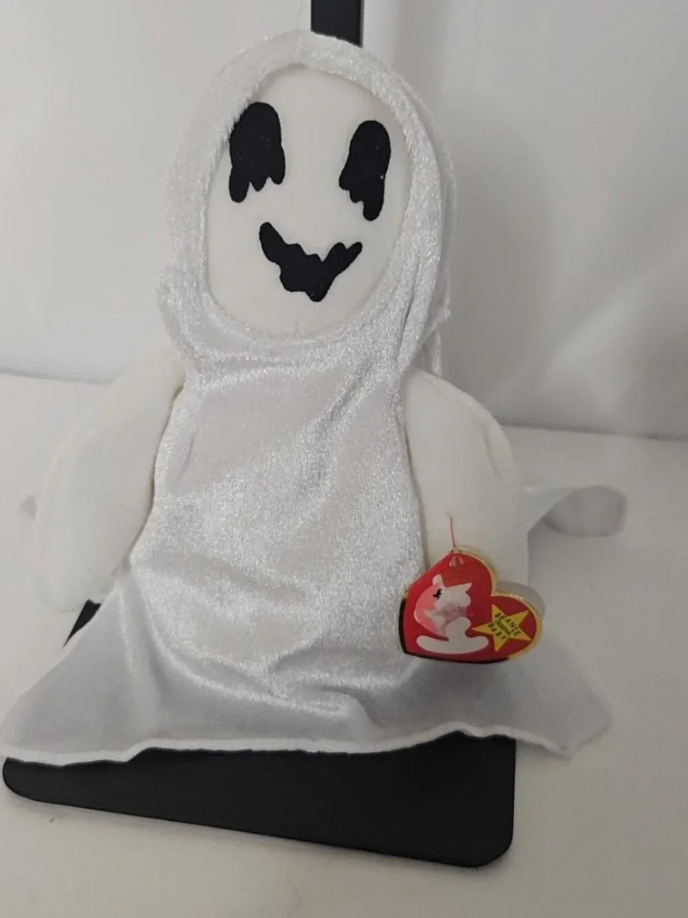 Vintage Ty Beanie Baby Sheets the Ghost 1999 Halloween Plush